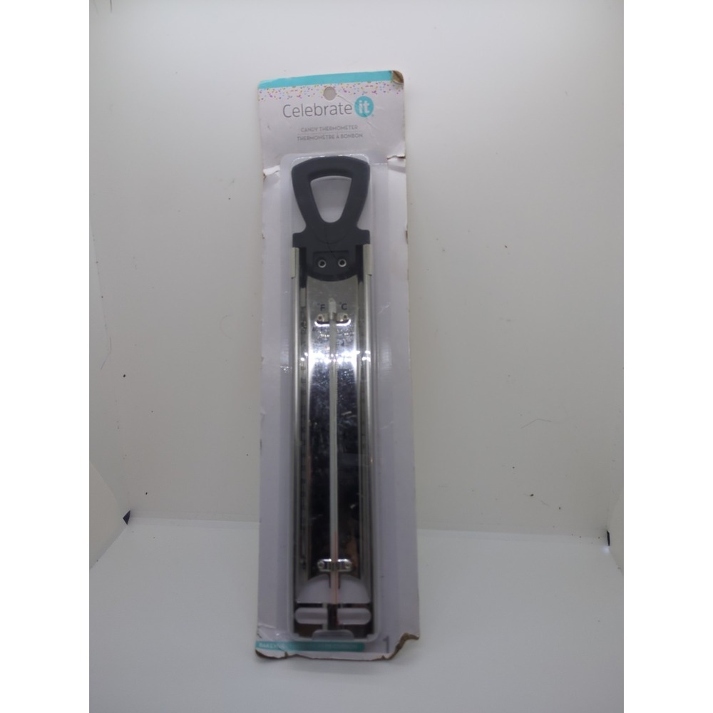 Candy Thermometer Stainless Steel Precise‎ Readings Kitchen Cooking Temp NIB